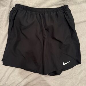 Like new Nike dri fit 7” brief lined running shorts, medium